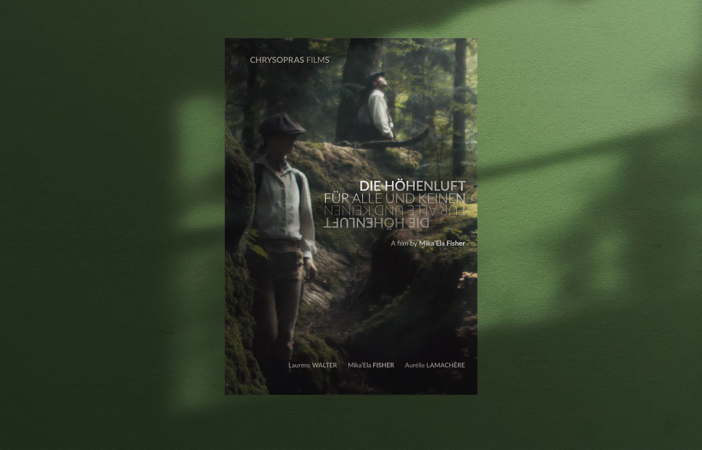 Directrice Artistique et UX/UI designer à Paris - Portfolio - Affiches de Films & Courts Métrages : Direction Artistique & Design Graphique - L'air de la montagne
