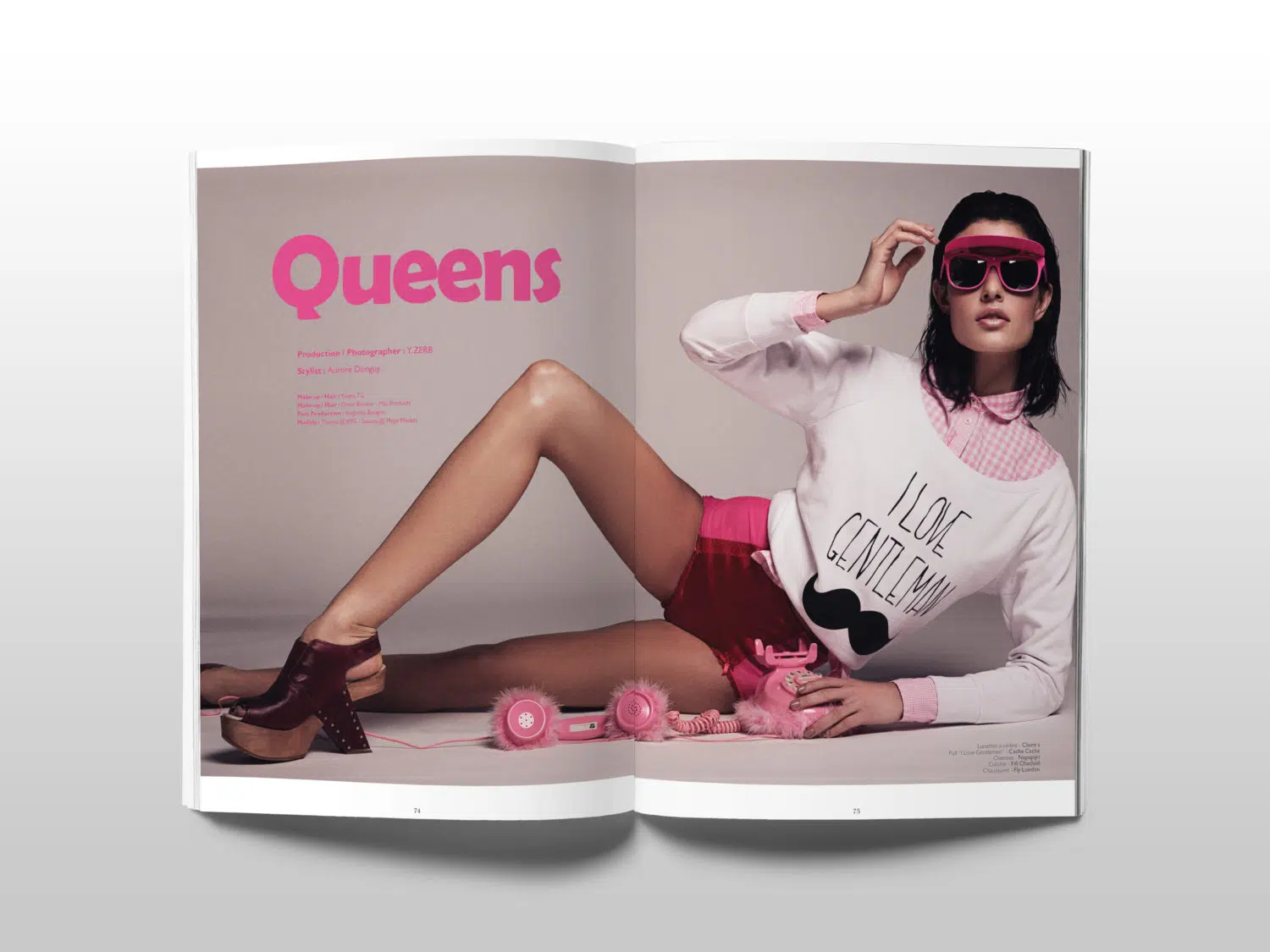 Directrice Artistique et UX/UI designer à Paris - Portfolio - Magazines de Luxe : Conception & Direction Artistique - Prestige Internationnal