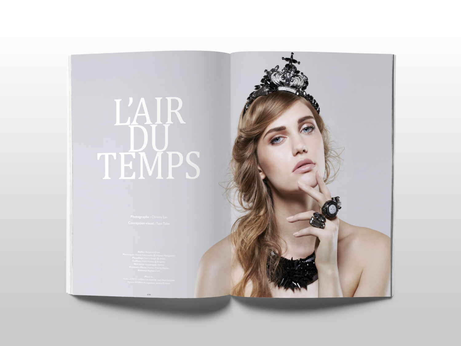 Directrice Artistique et UX/UI designer à Paris - Portfolio - Magazines de Luxe : Conception & Direction Artistique - Prestige Internationnal