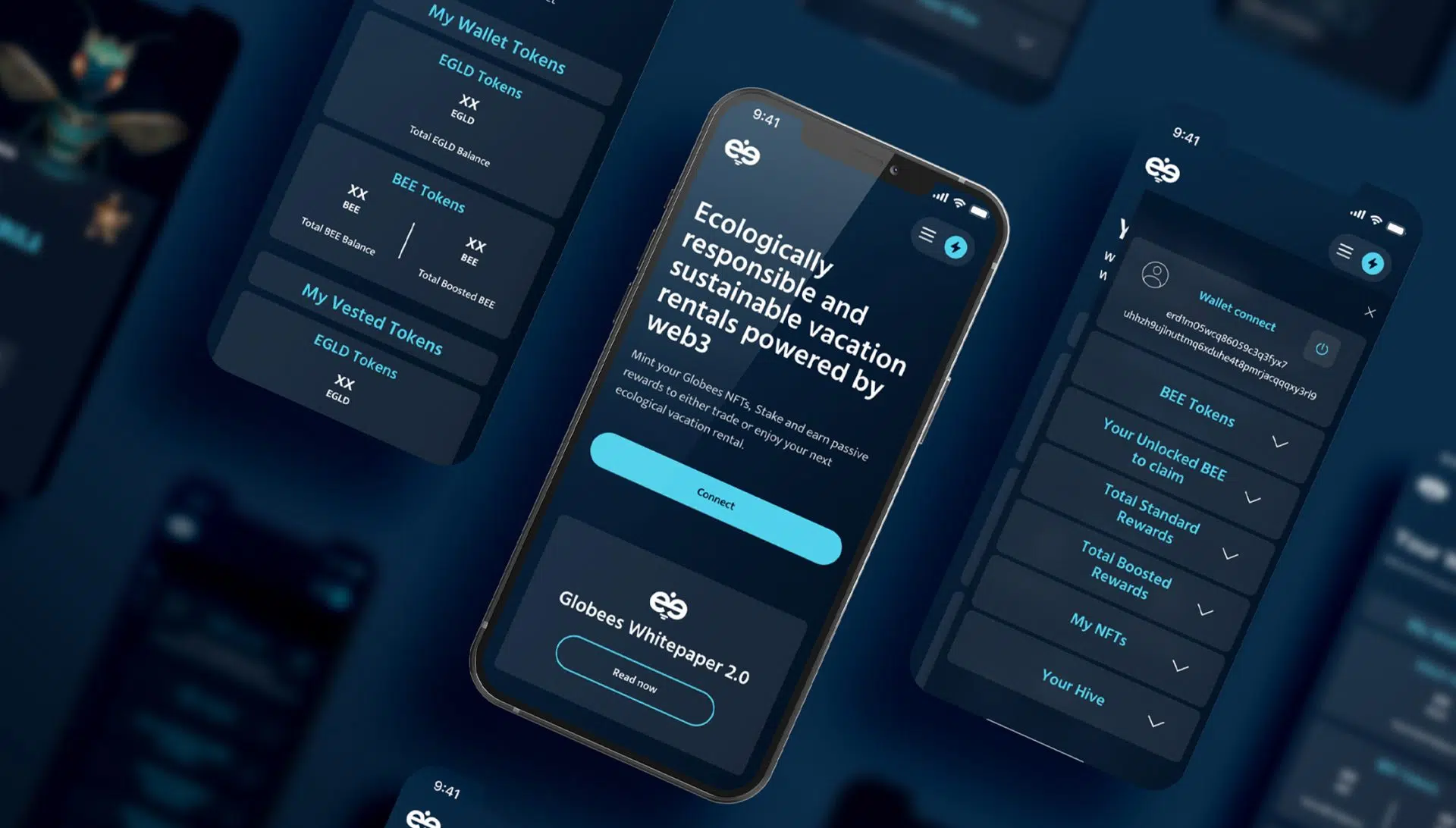 Direction Artistique & UX/UI Design pour Globees